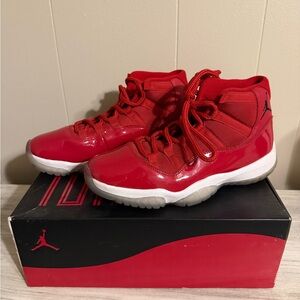 Jordan Kids Bright Red Sneakers